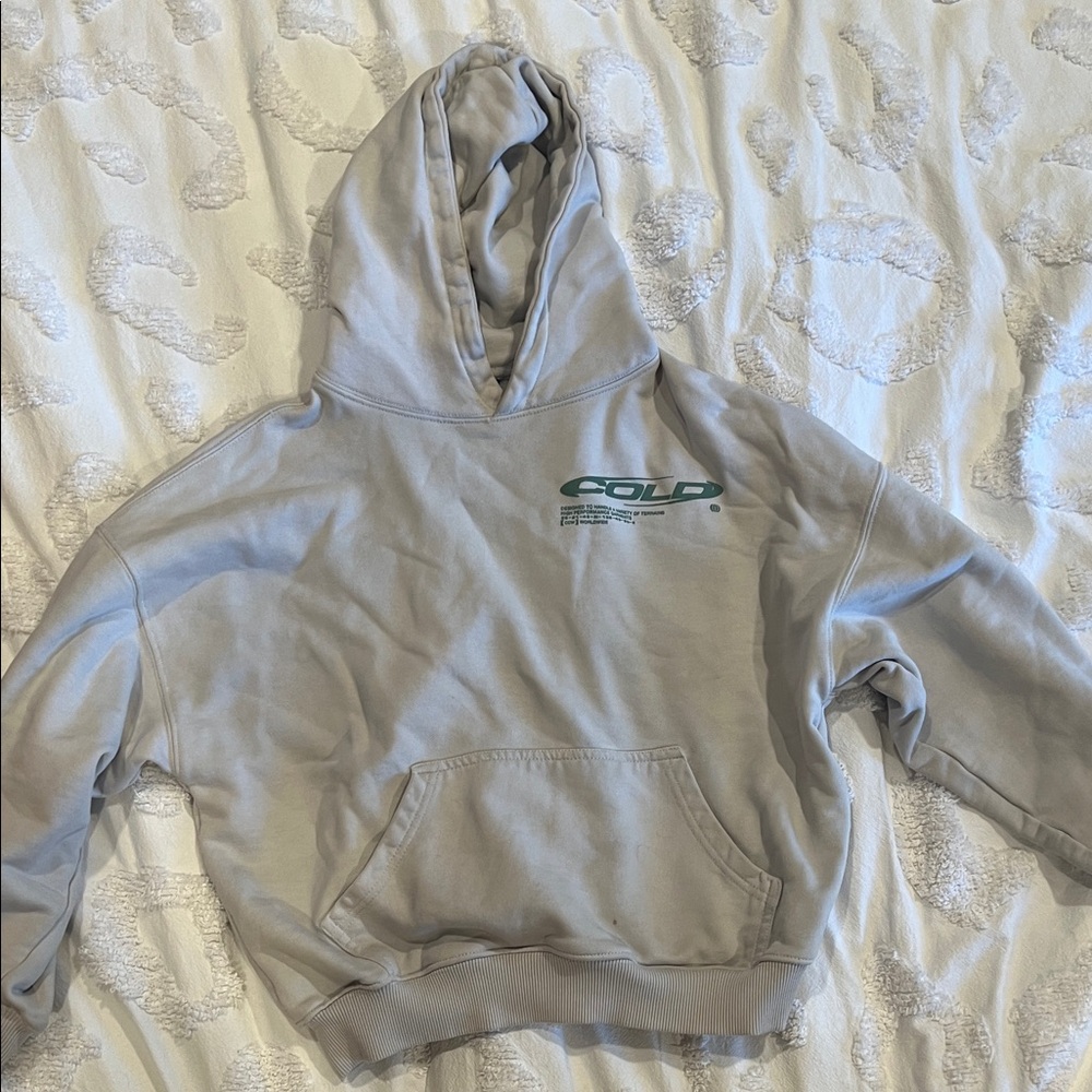 Gray Hoodie Sweatshirt